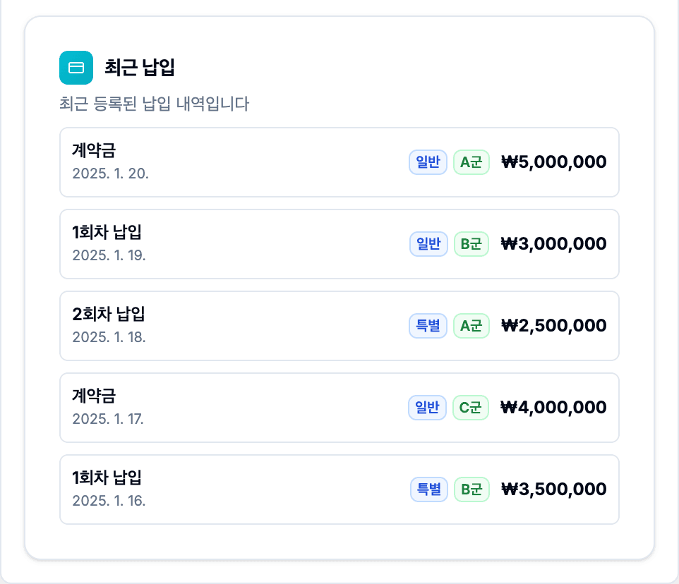 고객 상담 장면
